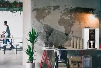 Joegoo Vending Mempunyai Dispenser Biji Kopi Hotel Terbaik