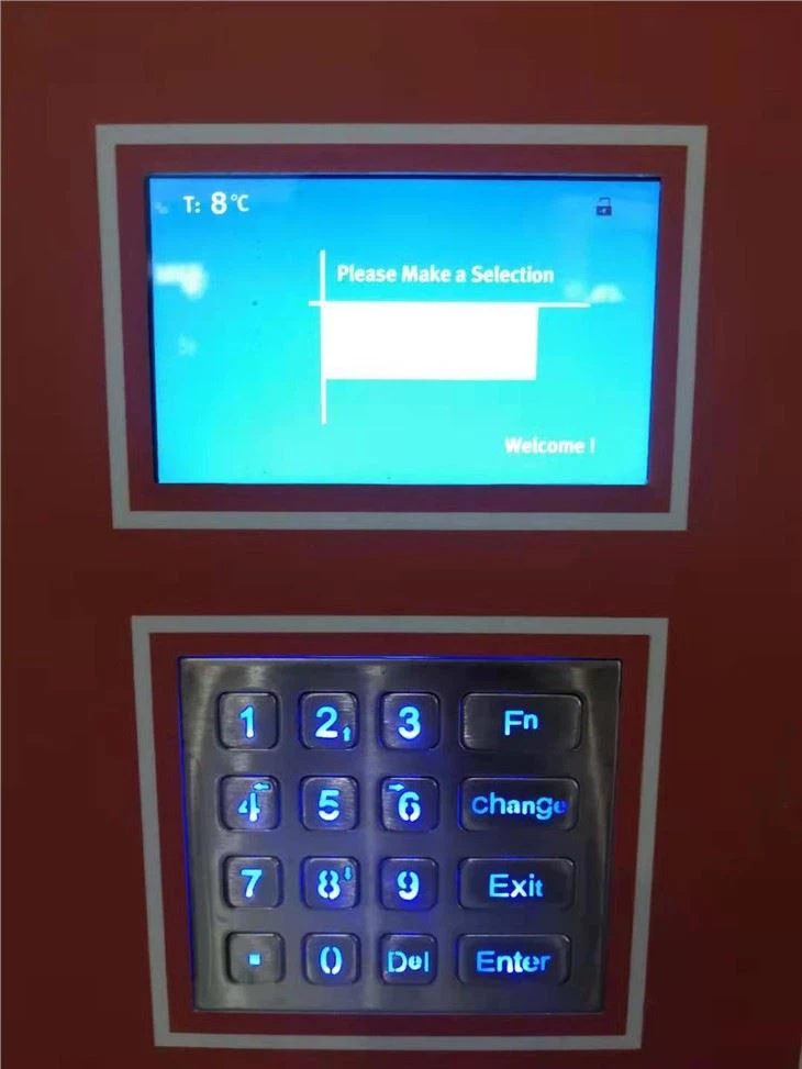 led screen and operation button